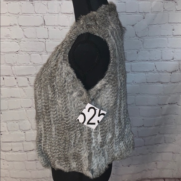💕NWT 525 America Luxe fur vest💕 - Picture 6 of 7